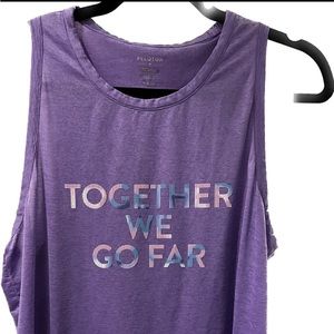 Peloton Together We Go Far Tank Size Medium